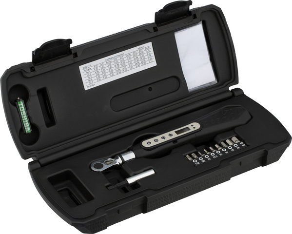 PRO Llave de torsión 1-25 Nm Team Digital con set de puntas - negro-plata/1 - 25 Nm