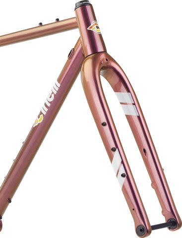 Cinelli Fork - gold-pink/47 mm/M/1 1/8" - 1,5" tapered