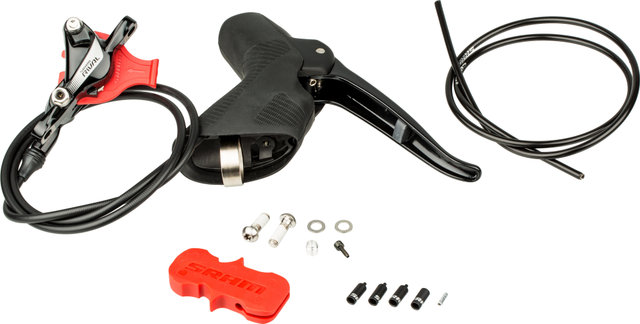 SRAM Rival 1 Scheibenbremse hydraulisch - black/Vorderrad/links (seitenspezifisch)