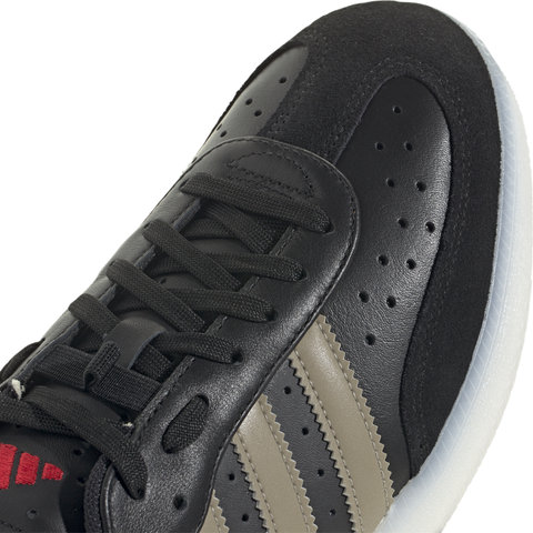 adidas Cycling Chaussures de cyclisme Velosamba Leather - core black-cyber metallic-pure ruby | 40
