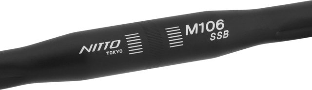 NITTO Guidon M106-SSB 31,8 - noir/400 