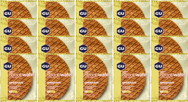 GU Energy Labs Stroopwafel energético - 20 unidades - gingerade