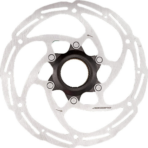 Jagwire Basics BR1 Center Lock Brake Disc - black-silver | 203 mm