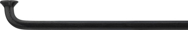 Sapim Leader J-Bend Speichen + Nippel - 5 Stück - schwarz/298 mm