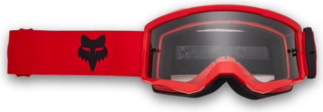 Fox Head Main Core Kinder Goggle - fluorescent red
