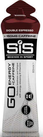SIS GO Gel Energético Isotónico Plus Cafeína 6 unidades - espresso