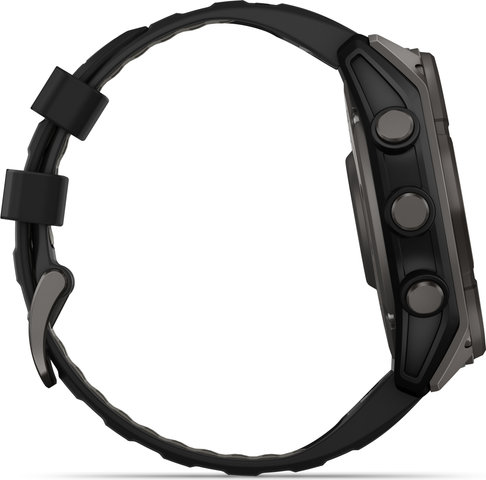 Garmin fenix 8 Solar Sapphire Titanium GPS 51 mm Multisport Smartwatch - graphite-carbon gray