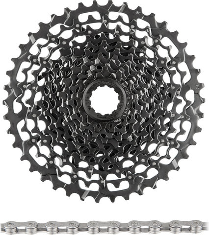 SRAM NX PG-1130 Kassette + PC 1110 Kette 11-fach Verschleißset - black | 114 | 11-42
