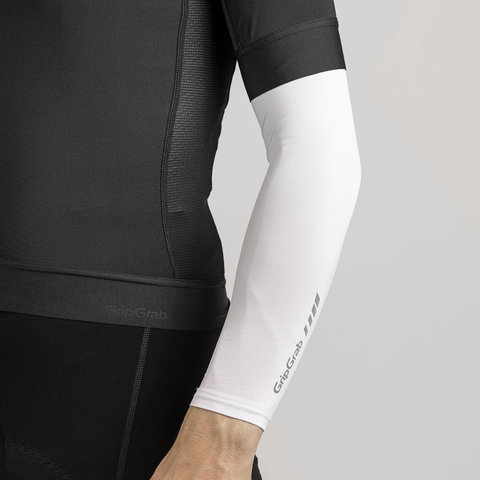 GripGrab UPF 50+ UV Protect Arm Sleeves - white/S