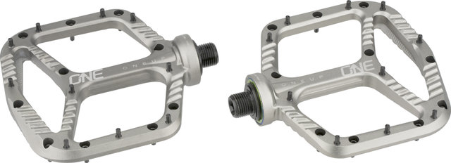 OneUp Components Aluminium Plattformpedale - grey/universal