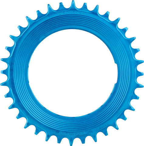 Garbaruk Thread Mount Chainring for SRAM XX/XX SL PM 0mm Round - blue/36/36 