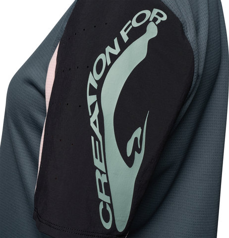 Fox Head Maillot para Damas Defend Creation S/S - deep cobalt | XS