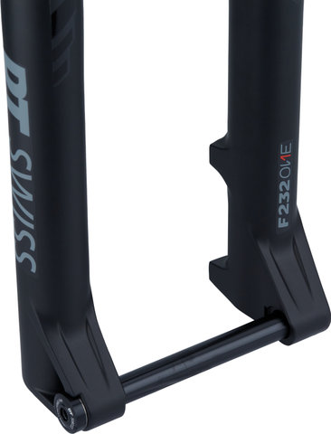 DT Swiss F 232 ONE 29" Boost Remote Suspension Fork - 2023 Model - black/15 mm Thru Axle/110 mm/44 mm/1 1/8" - 1,5" tapered/29"/110 mm