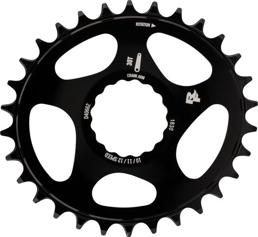 Race Face Plato ovalado Cinch Direct Mount Oval - black/30 