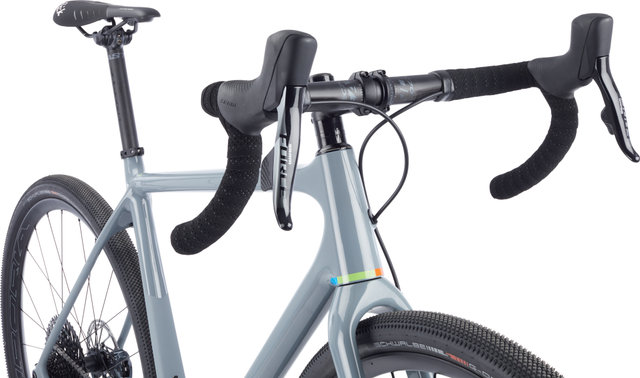 OPEN WI.DE Force Eagle AXS HED 28" Carbon Gravelbike - grey/28"/M