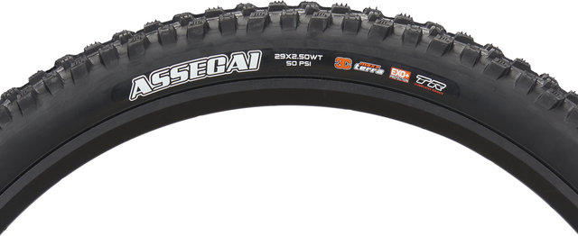 Maxxis Pneu Souple Assegai 3C MaxxTerra EXO+ WT TR 29" - noir/29 /63 /63-622/2.5 