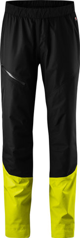 GONSO Pantalon Therm Unisexe Thermo-imperméable long - black-safety yellow | L