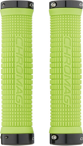 Chromag Squarewave Lock On Lenkergriffe - tight green/142 mm