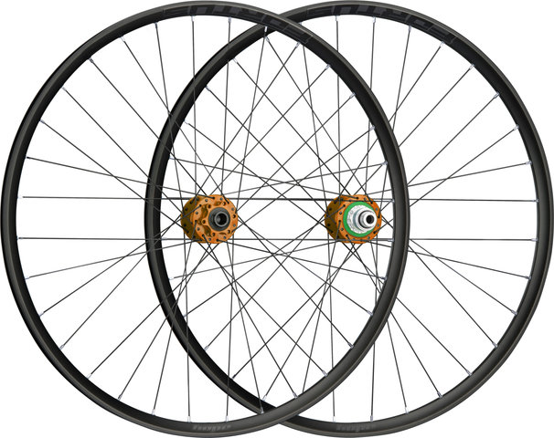 Hope Pro 4 + Fortus 26 Disc 6-Loch 29" Boost Laufradsatz - orange-black | SRAM XD | Boost | 148 mm | 110 mm | Boost | 29" | 110 mm | SRAM XD | 110 mm | 148 mm