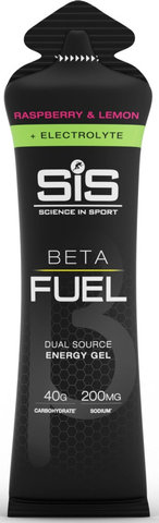SIS Beta Fuel Energy Gel plus Electrolytes, 6 packs - raspberry-lemon