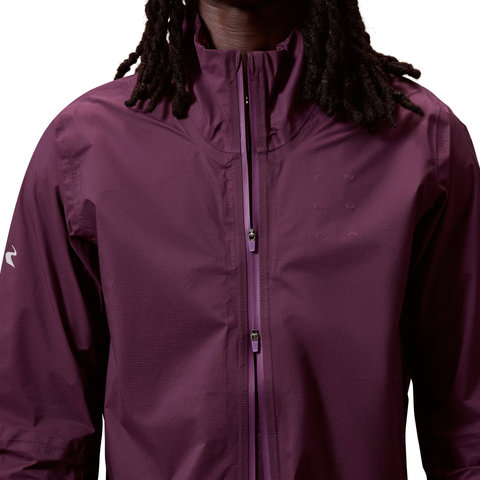Endura AllTrack Race Regenjacke - black cherry | L