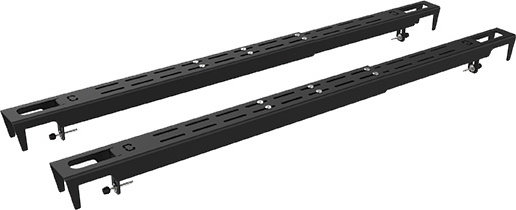 Stashed Products Soporte para estante de bicicleta SpaceRail 8x - negro-plata