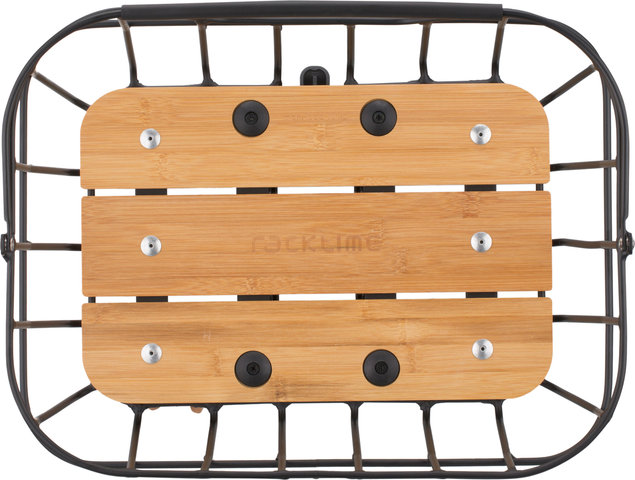 Racktime Bask-it Breeze Bicycle Basket - black