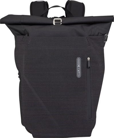 ORTLIEB Vario High-Vis QL2.1 Rucksack-Fahrradtasche Hybrid - black reflective/26000 ml