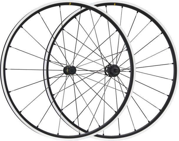 Mavic Ksyrium S Laufradsatz - schwarz/Non Boost/Non Boost/130 mm/100 mm/28"/Shimano Road/100 mm/Shimano Road/100 mm/130 mm