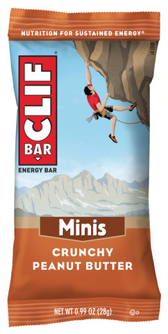 CLIF Bar Mini Energieriegel - 10 Stück - crunchy peanut butter