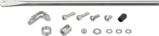 tubus Set de montaje Fly - acero inoxidable plata