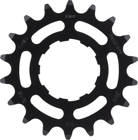 KMC Pignon large pour E-Bike Enviolo - black/18 dents