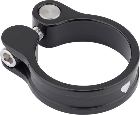 Blackheart Aluminium Sattelklemme - silver/31,8 mm