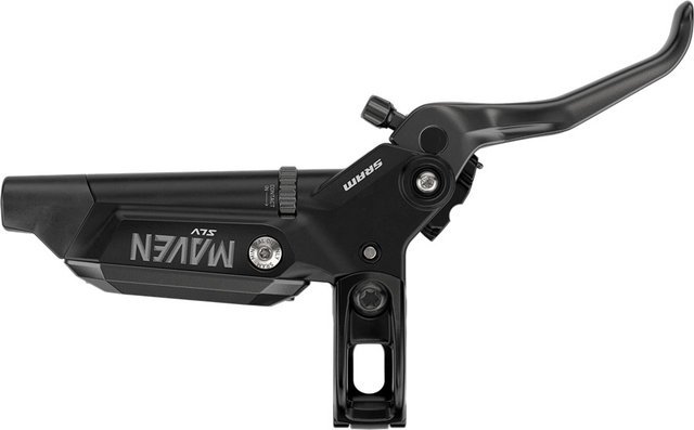 SRAM Maven Silver Scheibenbremse - black anodized/Vorderrad/Flip-Flop (seitenunspezifisch)