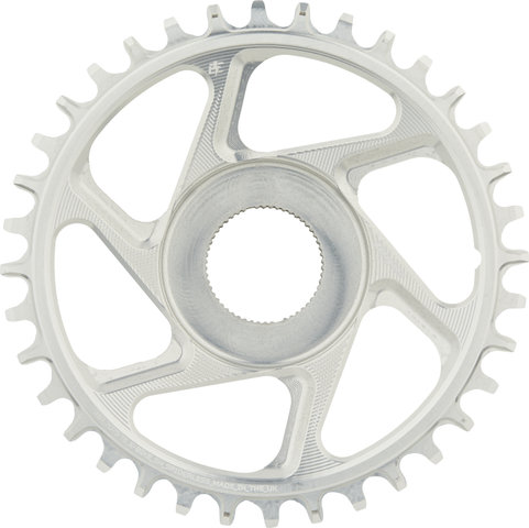 Hope R22 Spiderless Direct Mount E-Bike Kettenblatt für Shimano EP8/E8000 - silver/36 Z