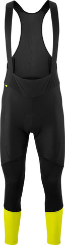 GONSO Culotte térmica con tirantes Softshell Essential Bib Tight - safety yellow | S