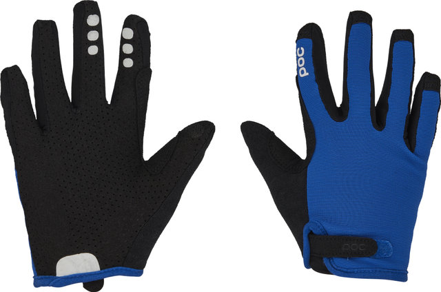 POC Youth Resistance MTB Adjustable Ganzfinger-Handschuhe - natrium blue/M