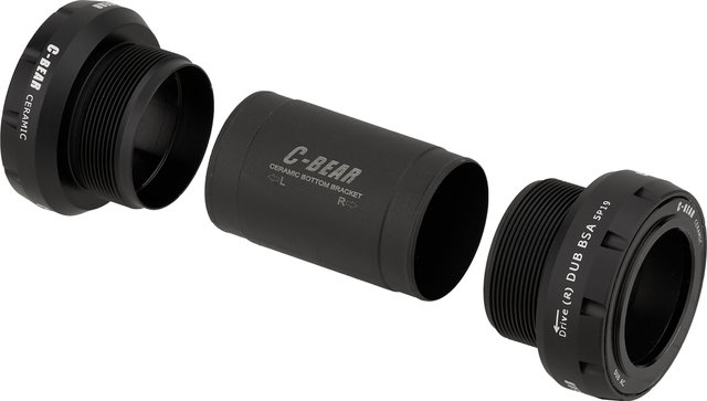 C-BEAR BSA SRAM DUB Wide Gen2 Cyclocross Bottom Bracket - black/BSA