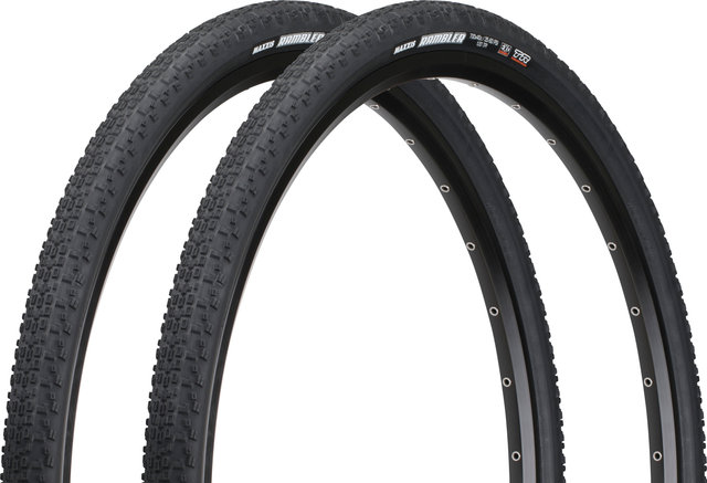Maxxis Set de 2 cubiertas plegables Rambler Dual EXO TR 28" - negro/28 /40 /40-622