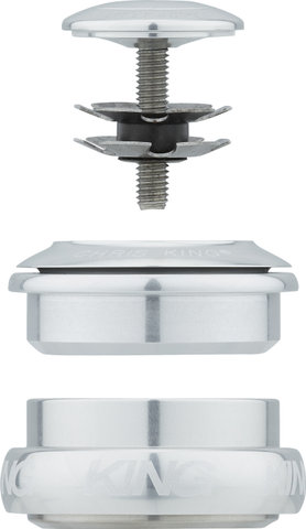 Chris King InSet i8 ZS44/28.6 - EC44/33 GripLock Headset - silver/1 1/8" - 1 1/4" tapered/ZS44/28,6 - EC44/33