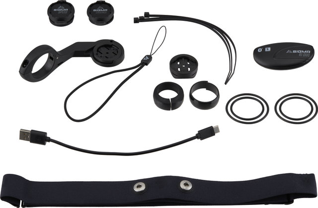 Sigma ROX 12.1 Evo GPS Bike Computer + Sensor Set - grey