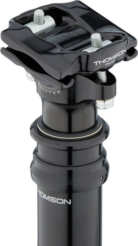 Thomson Covert Black 125 mm Sattelstütze - schwarz/0 mm/27,2 mm/1-fach/380 mm