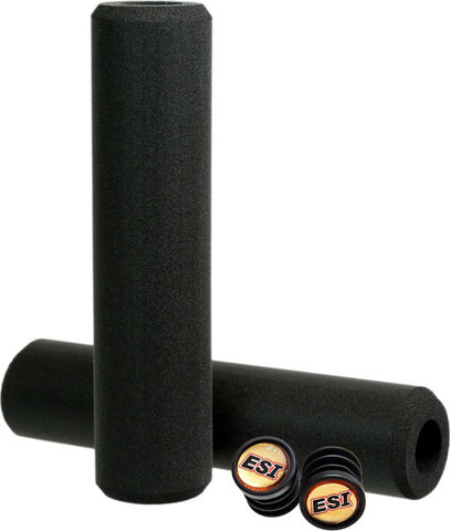 ESI Extra Chunky Silicone Handlebar Grips - black | 130 mm