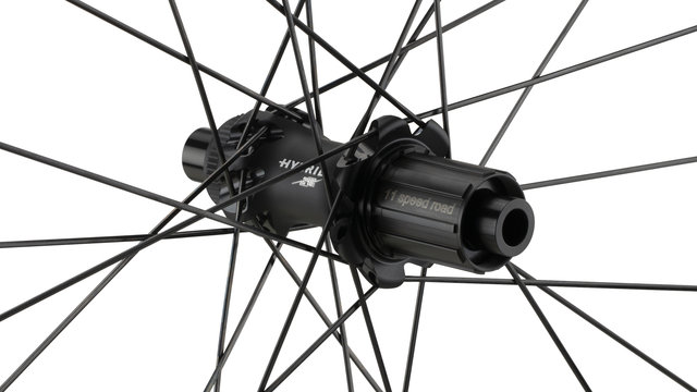 DT Swiss HEC 1400 SPLINE 47 Carbon Centre Lock Disc Hybrid 28" Wheelset - schwarz | 142 mm | 100 mm | 28" | SRAM XDR | 100 mm | 100 mm | 142 mm