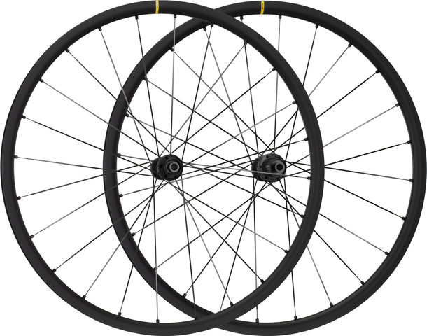Mavic Juego de ruedas Ksyrium S Disc Center Lock - negro/100 mm/28"/Shimano carretera/100 mm/Shimano carretera/100 mm