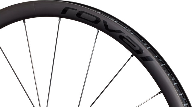 Specialized Roval Terra CLX II Disc Center Lock Gravel 28" Wheel​ - satin carbon-gloss black/100 mm/front wheel only/28"/Shimano Road