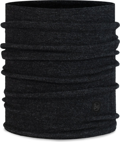 BUFF Merino Polar Fleece neck warmer - solid black/one size