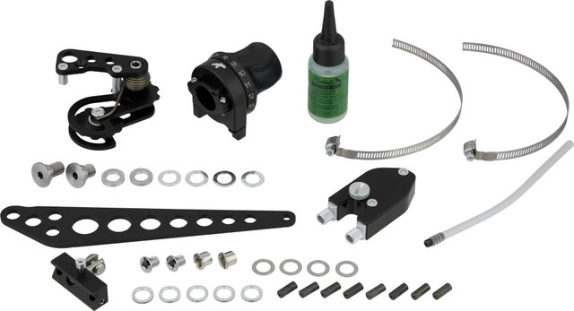 Rohloff Speedhub 500/14 CC cierre rápido 135 mm buje de cambio - negro-anodizado/Typ 2, 36 agujeros