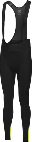 GORE Wear Cuissard à bretelles Swiftride Thermo Bib Tights+ - black-neon yellow/L