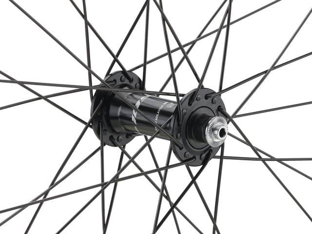 bc basic Race Shimano 105 DT Swiss R 460 28" Wheelset - black | 28" set (front 9x100 + rear 10x130) Shimano